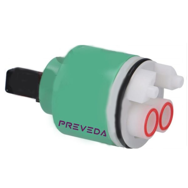 Blandepatron Ø40 med  fordeler<br>0P.V090