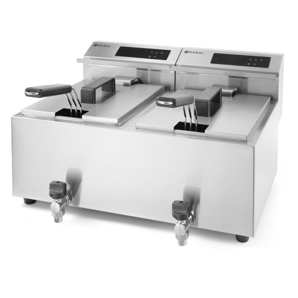 Frityrkoker Digital<br> 8+8 liter / 2x 3,5 kW <br>207376