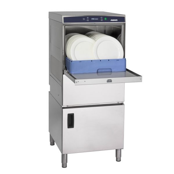 Stativ med dør til oppvaskmaskin <br>på høy bein<br>Aristarco