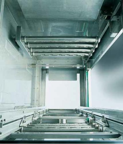 Tunelloppvaskmaskin<br>70-100 kurv / time