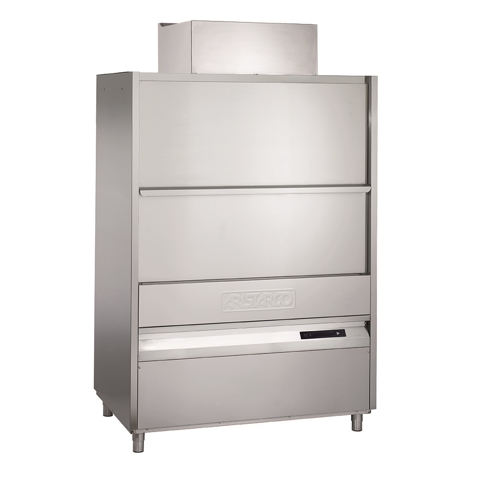 Grov oppvaskmaskin TOP LINE <br>VARMEGJENVINNING<br>Kurv 126×81,5 cm / H 80