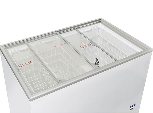 Fryseboks med skyvelokk <br>300 l / CFG308