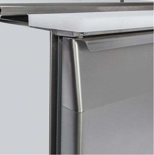 Saladette 3 dører med lokk<br>CR93A