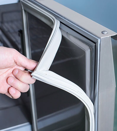 Saladette 2 dører<br>med glassoverbygg<br>CRQ90A