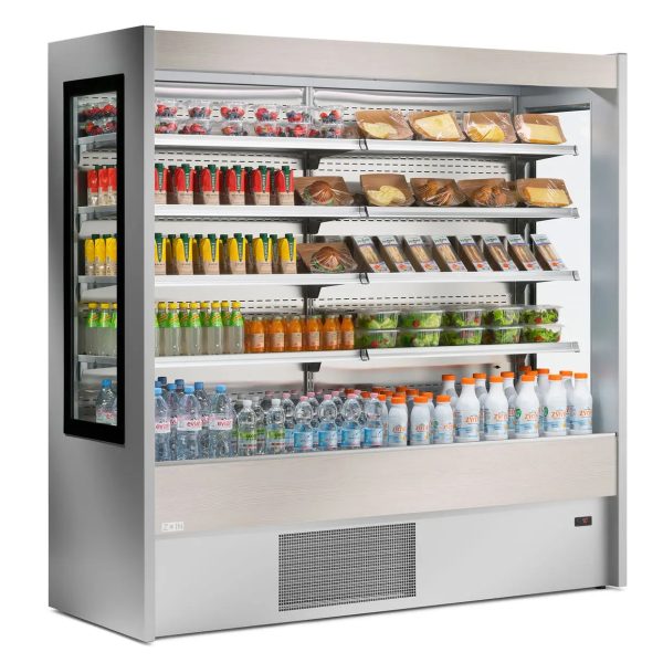 Kjølereol Chamonix <br> Temperatur +3°C / +8°C <br> Dybde 75 Høyde 200 cm