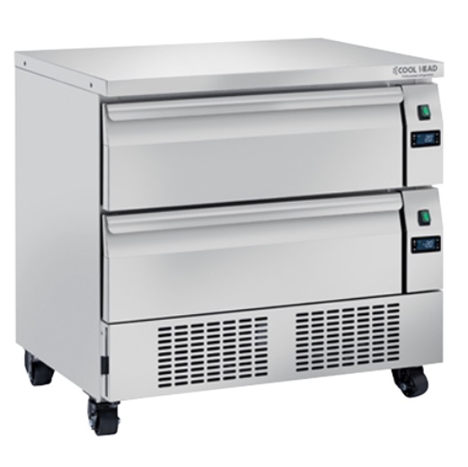 Kjøleskuff - Fryseskuff<br>4x GN 1/1-150<br>-2 ~ +8°C  / -21° ~ -18°