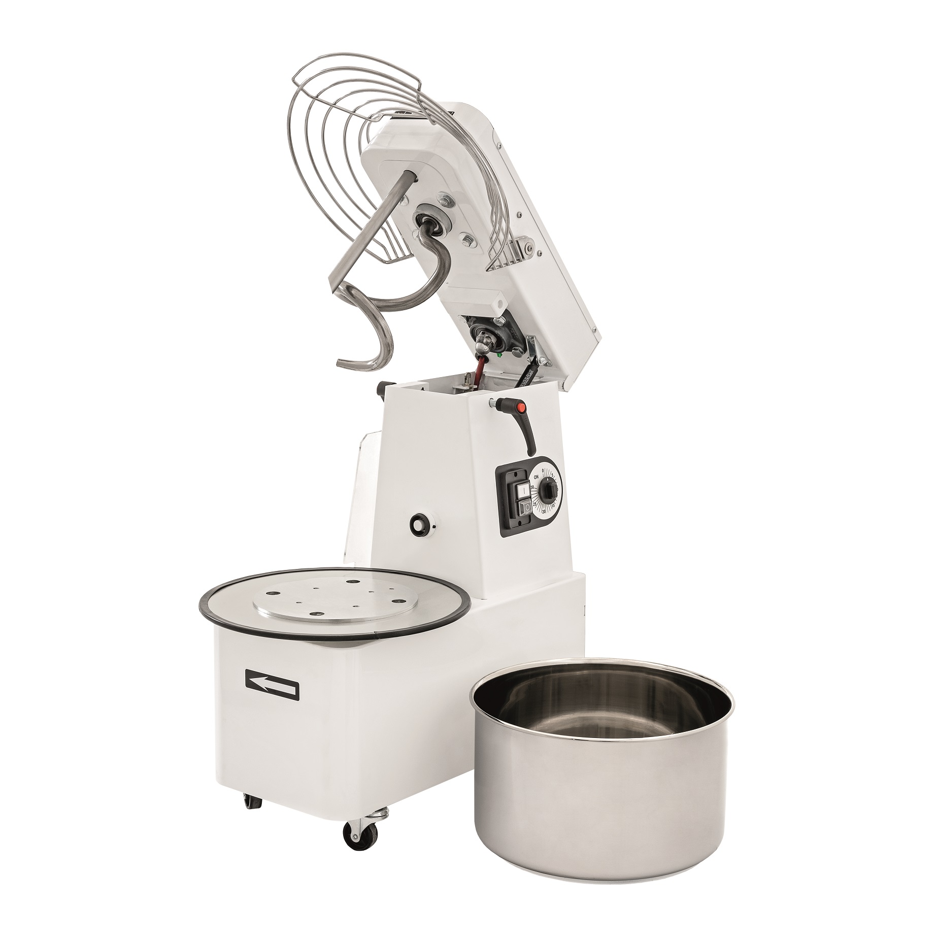 Eltemaskin 48 l / ITR502VH2O<br>Avtagbar bolle<br>2 hastigheter - Høy hydrering