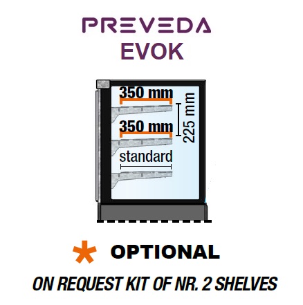 Eksponeringsdisk EVOK<br>Temperatur +2°C / +6°C