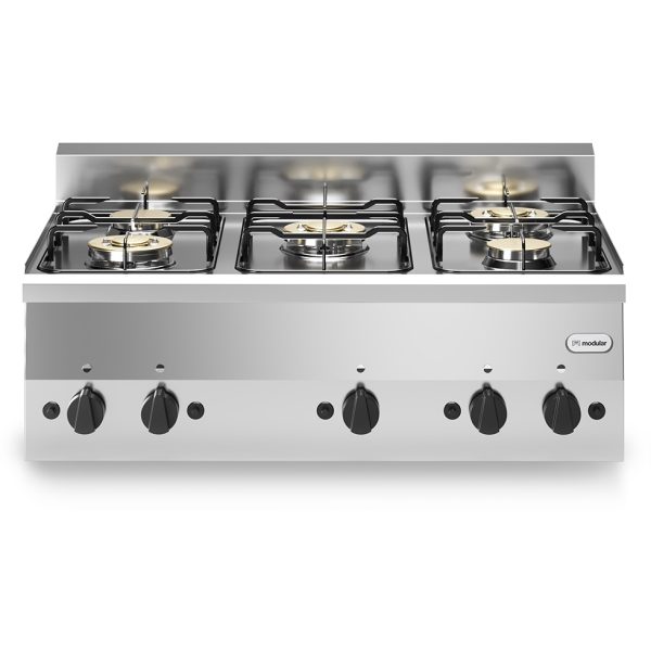 Gass koketopp<br>5 bluss<br>Modular 90×60 cm