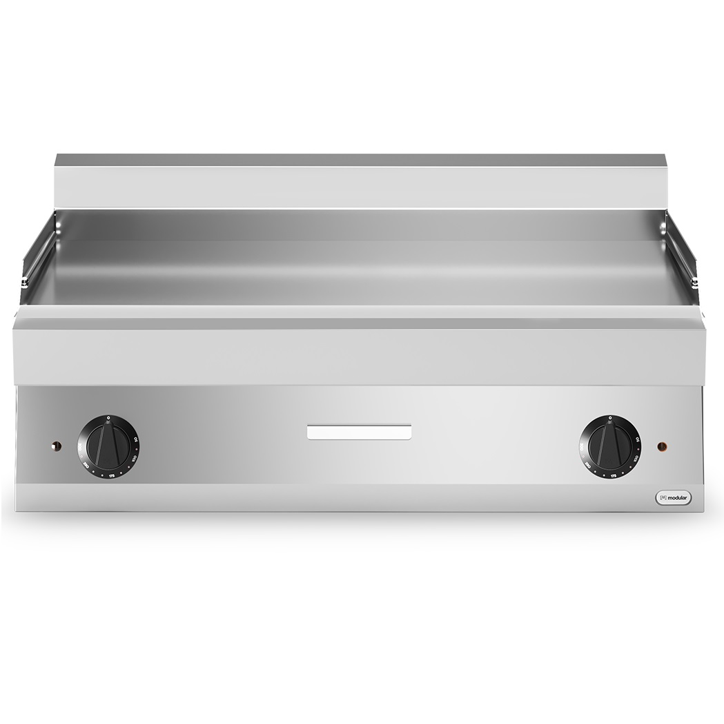 Flatgrill 2 soner<br>Slett stekeplate <br>Modular 100x65 cm