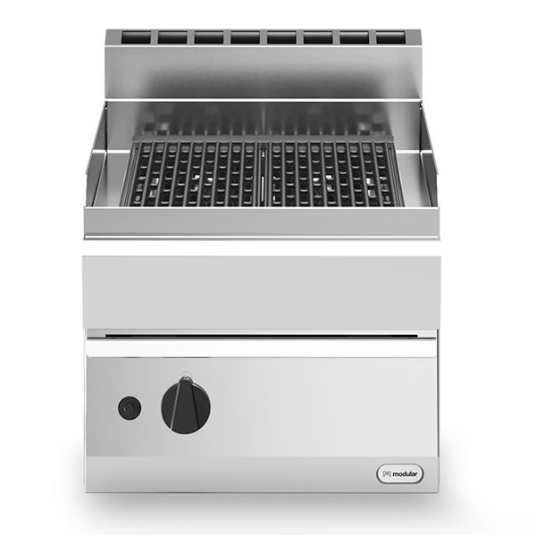 Gassgrill<br>Støpejernsrist<br>Modular 40x65 cm