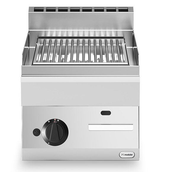 Lavasteinsgrill gass<br>RF grillrist<br>Modular 40x65 cm