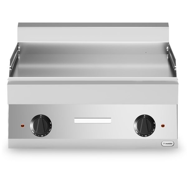 Flatgrill 2 soner<br>Slett stekeplate <br>Modular 70x65 cm