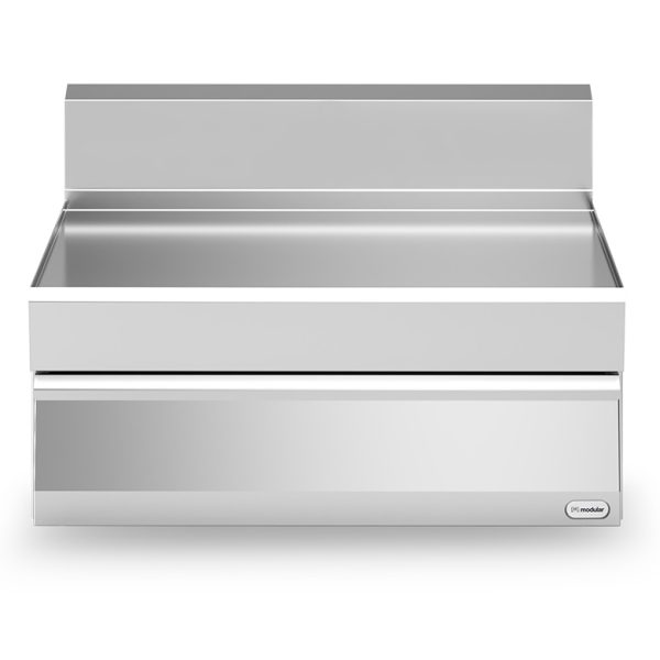 Arbeidstopp med skuff <br>70x65 cm