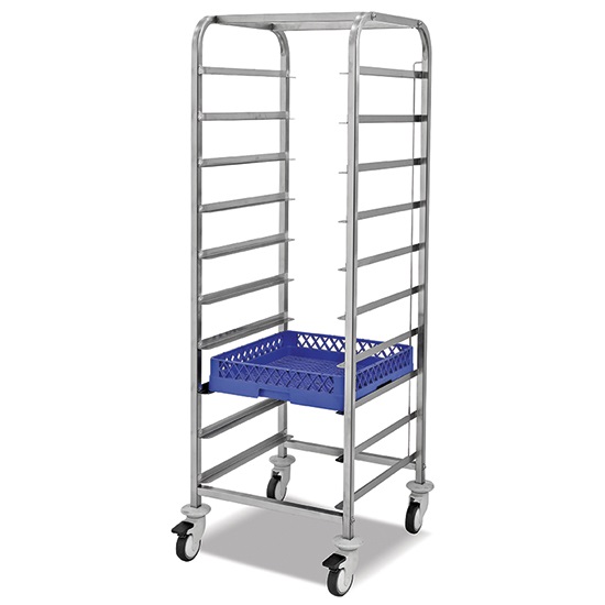 Geidervogn oppvaskkurver<br>Høyde 165 cm<br>Flatpakke