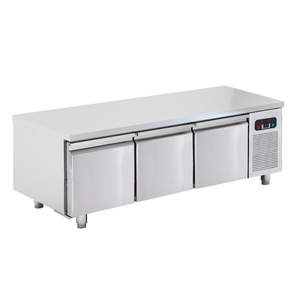 Grillkjølebenk 160x70 cm<br>3 skuffer<br>HCE2016