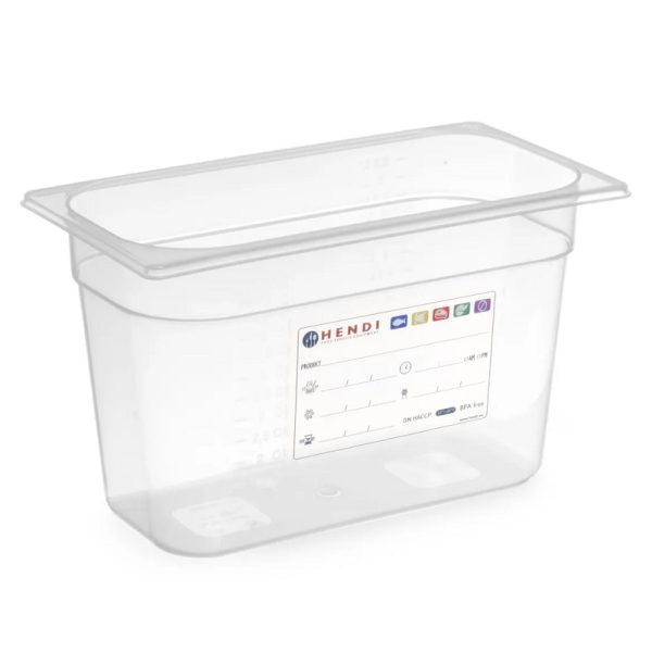 HACCP kantiner GN 1/3<br>325 x 176 mm