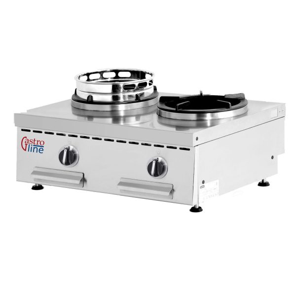WOK GASS koketopp<br>NGWT7-55 - 23,0 kW