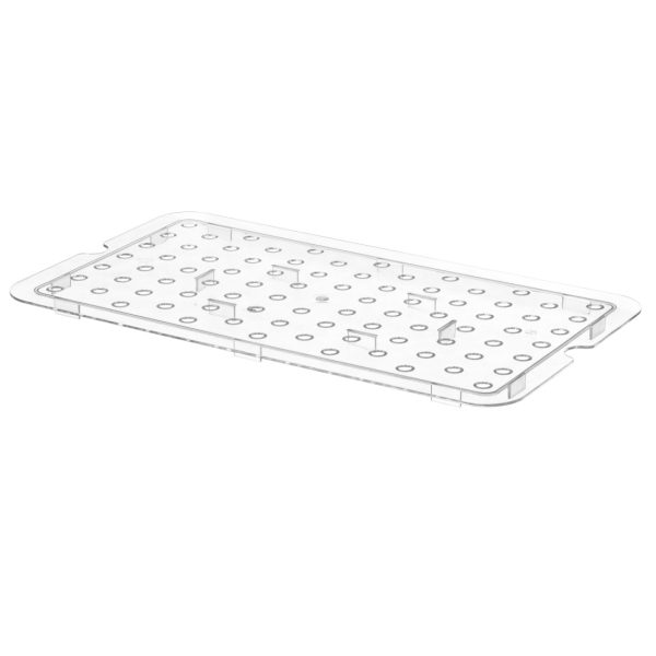 Perforert innlegg<br>Bunnrist i polycarbonat