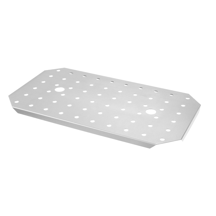 Perforert innlegg<br>Bunnrist i rustfritt stål