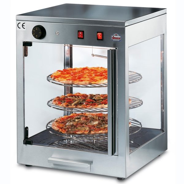 Varmemonter for pizza<br>3 hyller Ø40