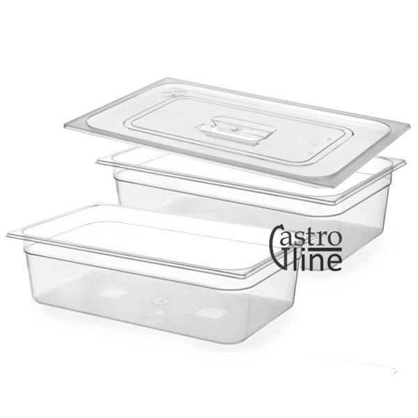 Plast kantiner GN 1/1<br>530 x 325 mm