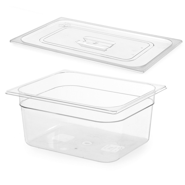 Plast kantiner GN 1/2<br>325 x 265 mm