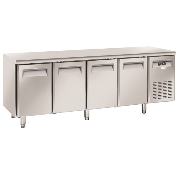 Kjølebenk 4 dører<br>QR 4100<br>-2 / +8°C