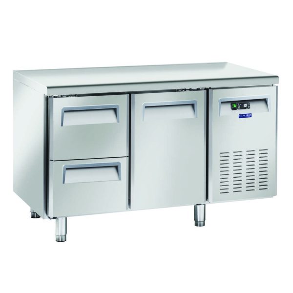 Kjølebenk 1 dør og 2 skuffer<br>QR2120<br>-2 / +8°C