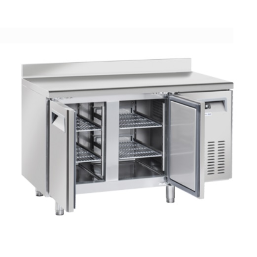 Kjølebenk 2 dører med oppkant<br>SR2200<br>60 cm dybde