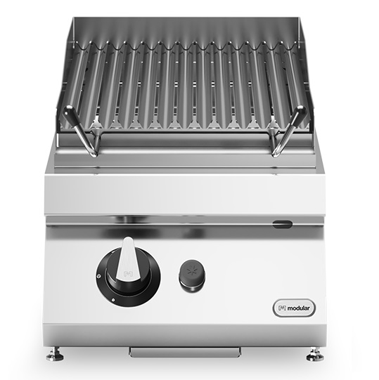 Lavasteinsgrill gass<br>RF grillrist<br>Modular 40x73 cm