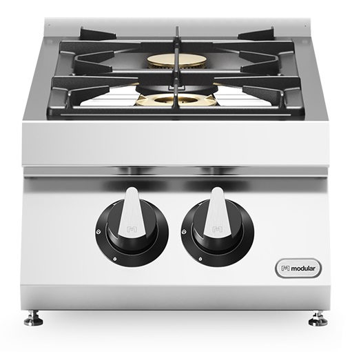 Gass koketopp<br>2 bluss 9,2 kW<br>Modular 40×73 cm