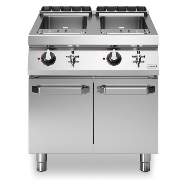 Gass pastakoker 2x 26 liter<br>Modular 80x73 cm