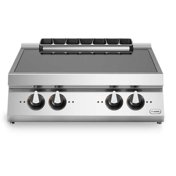 Induksjonstopp<br>4 kokesoner / 400 Volt<br>Modular 80x73 cm