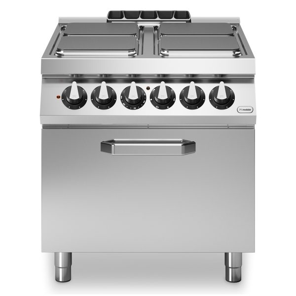 Elektrisk komfyr <br>elektrisk konveksjonsovn<br>Modular 80x90 cm