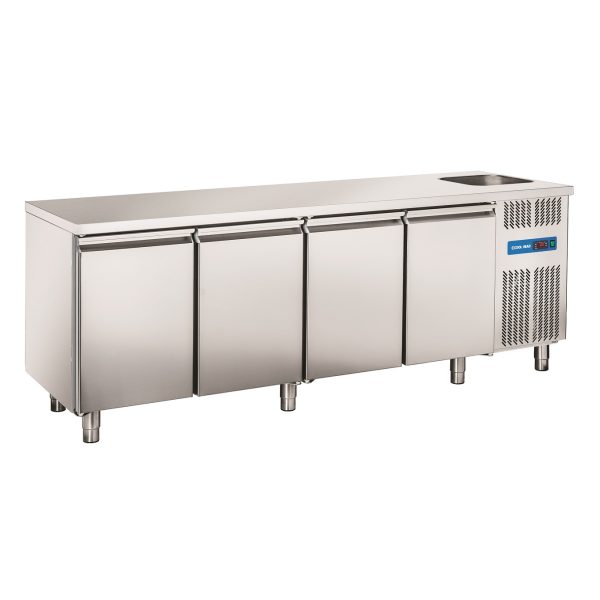 Kjølebenk med kum <br>4 dører