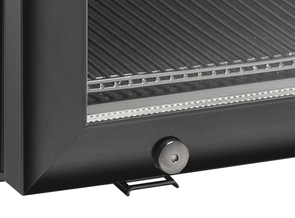 Underbenk kjøleskap 65 l.<br>med glassdør<br>RCF60