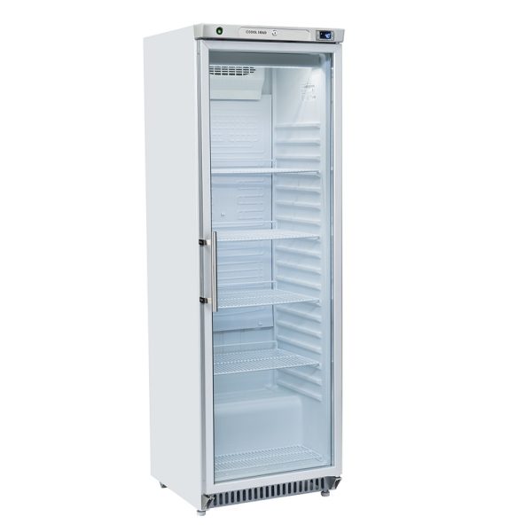 Kjøleskap med glassdør 400 l.<br>CRG4