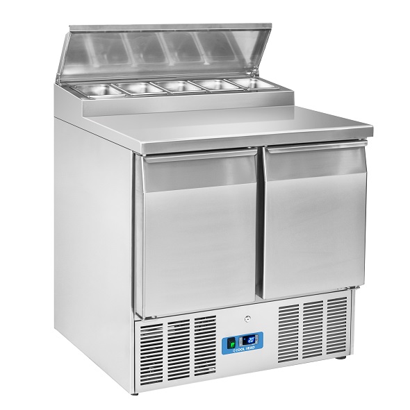 kjølebenk 2 dører CRS90<br>med garnityrrenne