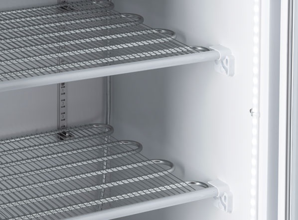 Fryseskap med glassdør 487 l.<br>TNG480C