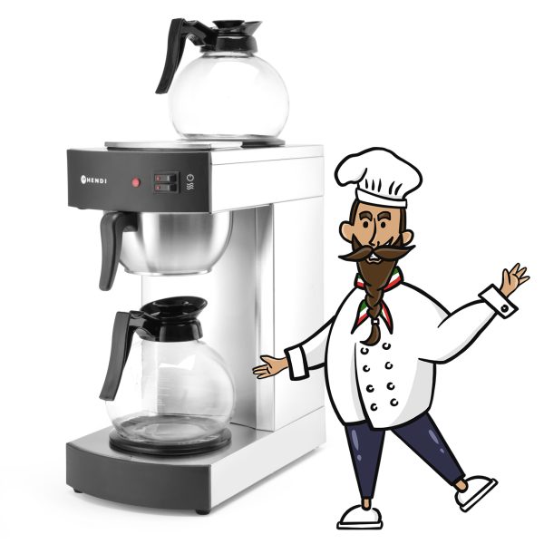 Kaffetrakter 208304<br>Manuell vannfylling