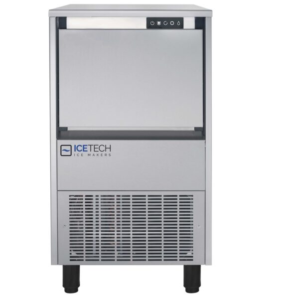 Flakismaskin / Granulær isflak<br>55 kg/24 h / Binge 20 kg