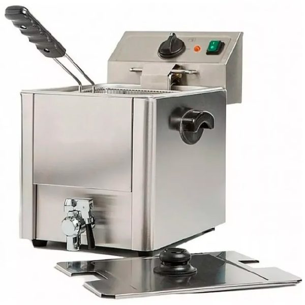 Frityrkoker med tappekran<br> 8 liter / 3,5 kW <br>HDF8