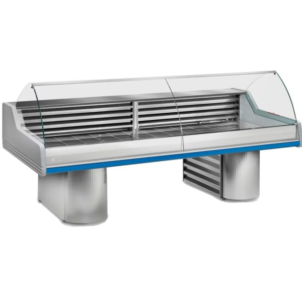 Fiskedisk SAIGON<br>Temperatur -0°C / +2°C<br>Dybde 120 Høyde 117,5 cm