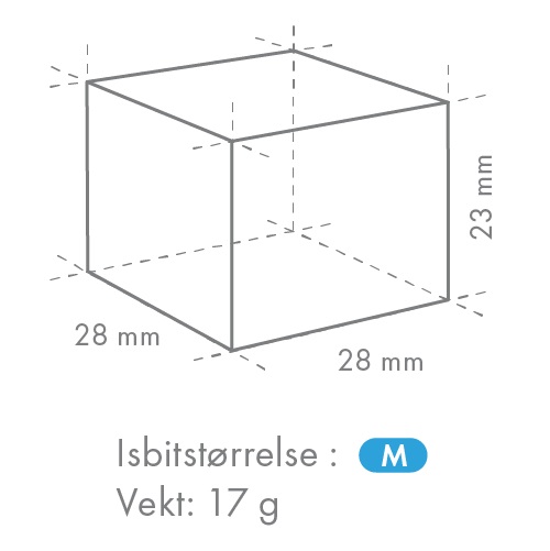 Isbitmaskin Hoshizaki <br>180 kg/24 h<br>Binge 110 kg