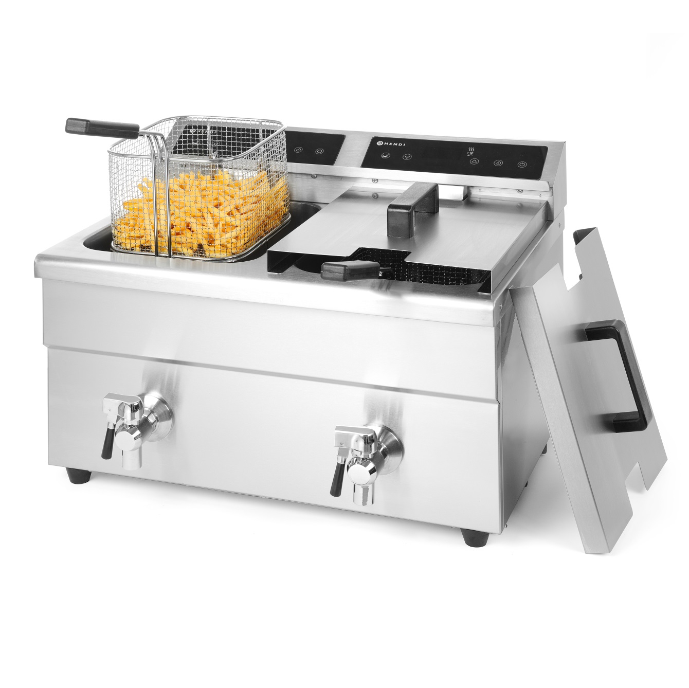 Induksjonsfrityrkoker<br>8+8 liter / 2x 3,5 kW <br>215029