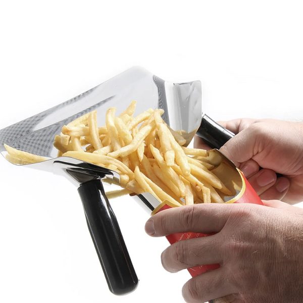 Pommes frites trakt<br>Rustfritt stål