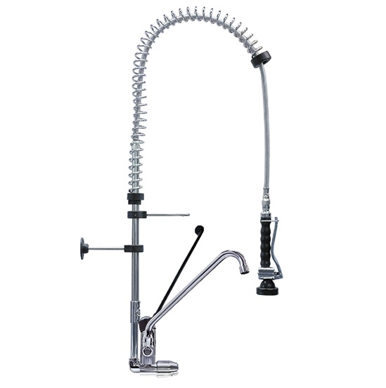 Forspyledusj benkmontering<br>med albuestyrt kran<br>545093