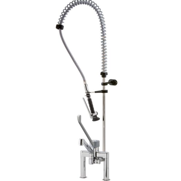 Forspyledusj benkmontering<br>med 2 hull<br>albuestyrt kran<br>2S.3024.19N.72/C48