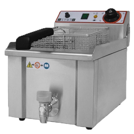 Frityrkoker med tappekran<br> 13 liter / 5 kW<br> FBR13